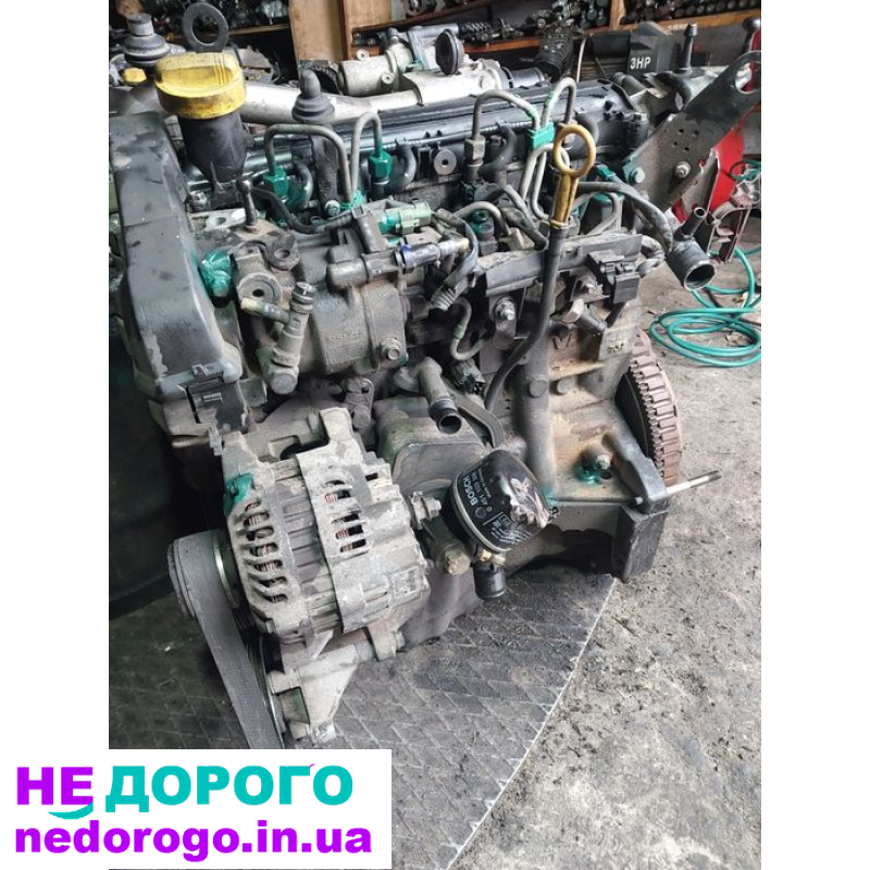 Стартер для двигуна 1.5dci K9K EURO-4 з розміщенням спереду в Renault Kangoo, Clio, Megane.