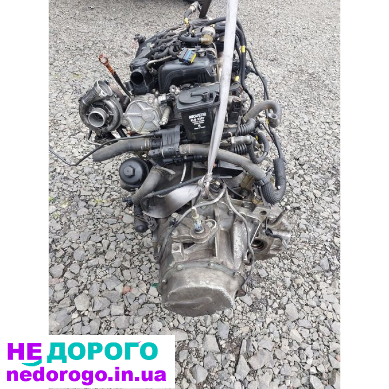 Двигун 1.6HDI 16 клапанів для Peugeot, Citroen, Ford (Evro 4) 2008 року, об'єм 1.6 літра, дизельне паливо.