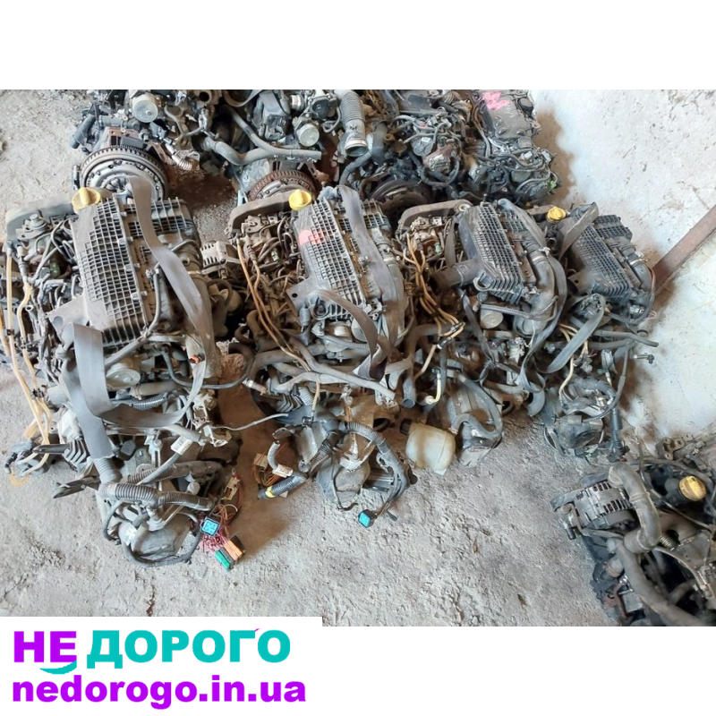 Двигун K9K700, 1.5dci, Renault Evro 3, стартер ззаду, випуск 2002, об'єм 1.5 л, дизель.