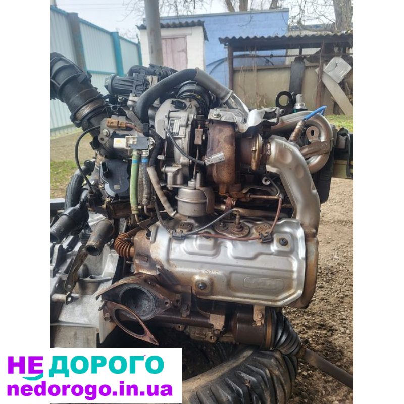Двигун К9К G 672, МКПП 6ст., 45 тис. пробіг, Renault Express, Dokker, 2019, 1.5 л, дизель.