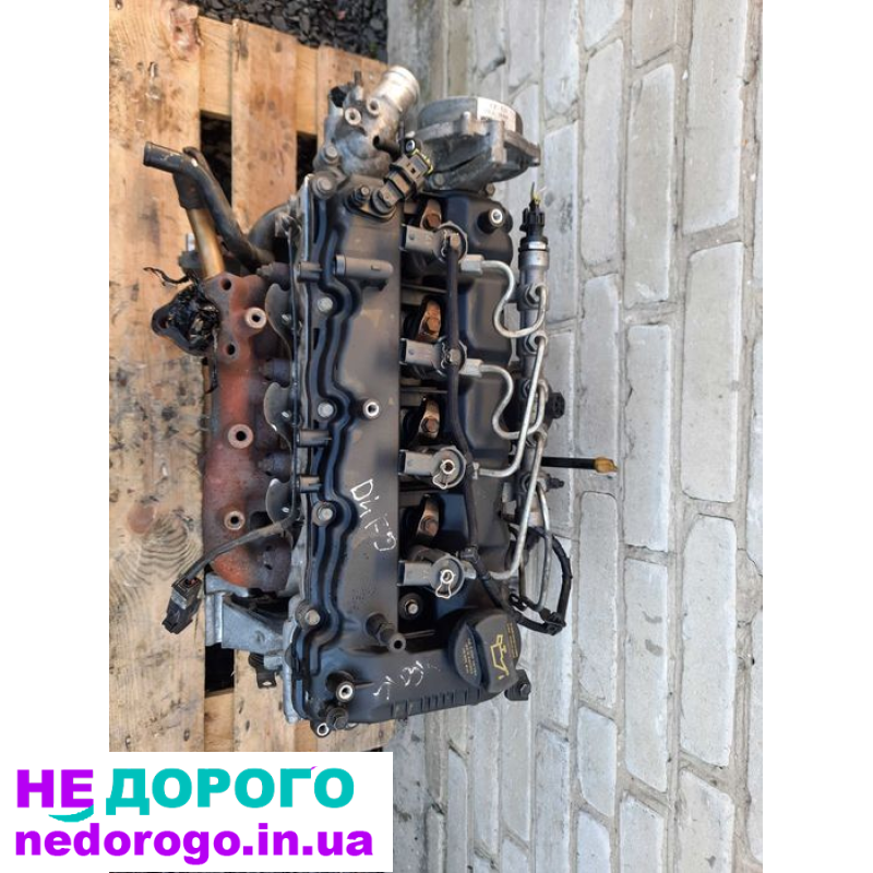 Двигун Hyundai 1.7 CRDI D4FD для Kia Sportage 3, ix35, i40. Об'єм 1.7 л, дизельне паливо.