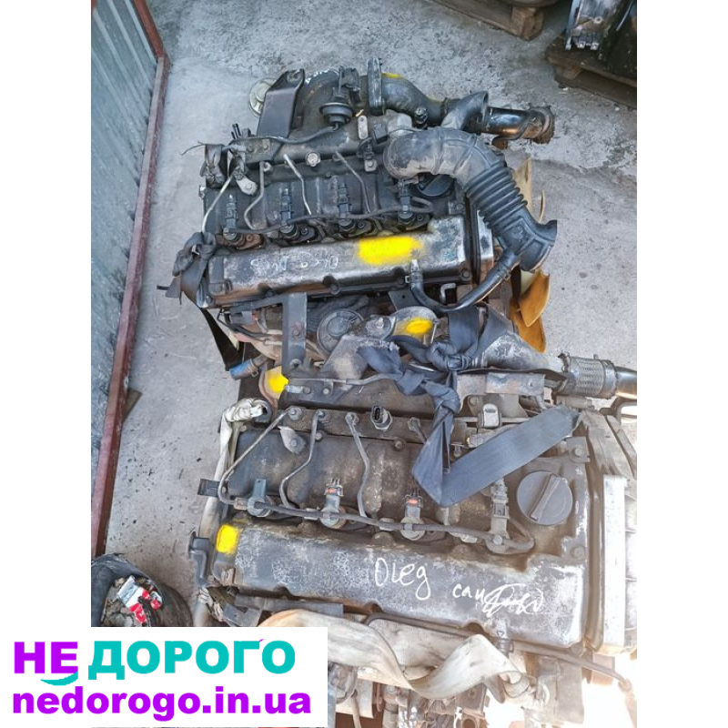 Двигун Kia Sorento 2.5d 140к.сил, топл.турбіна, модель, рік випуску, об'єм двигуна паливо.