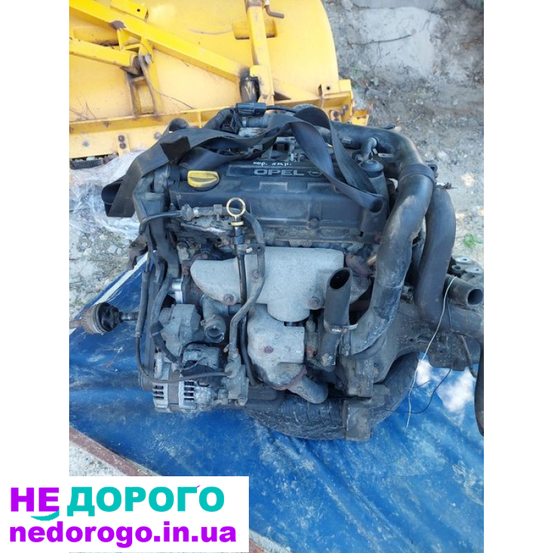 Двигун комплектний Opel 1.7dti, Corsa Combo Meriva, 2005 рік, дизель, 1.7 л.