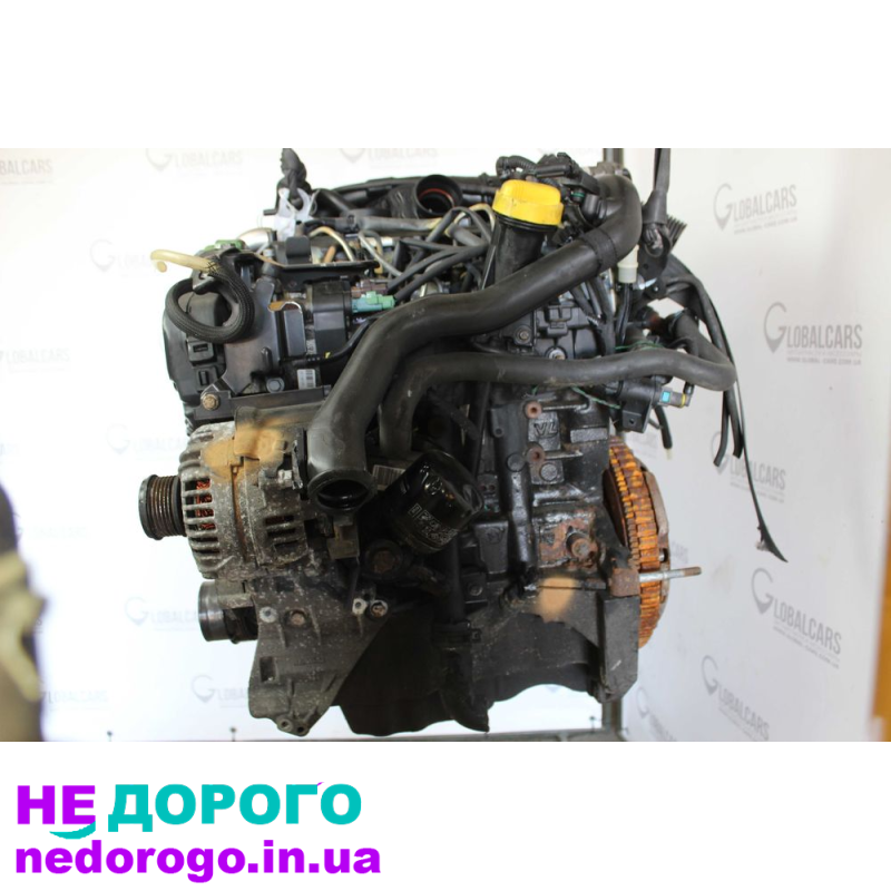 Двигун комплектний Nissan Note K9K892 1.5 DCI Delphi 2012 р. 90 к.с.