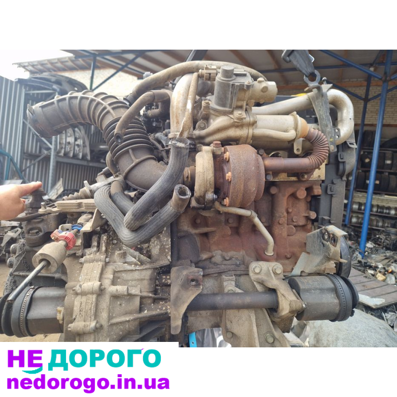 Двигун комплектний Renault 1.5 dci K9K H282 для Nissan Qashqai J10, 2007 рік, дизель, 1.5 л.