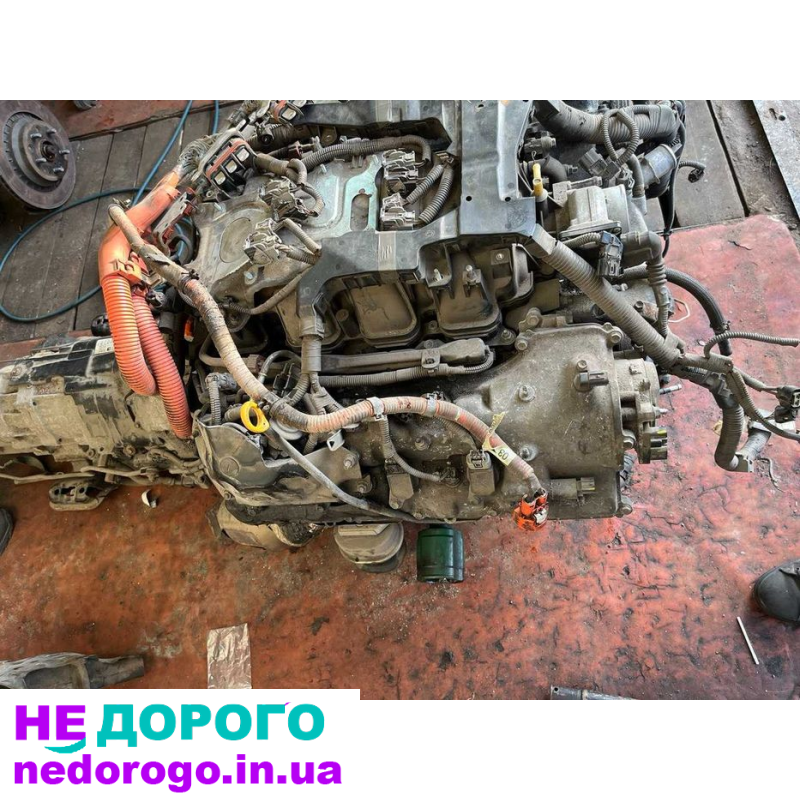 Двигун V8 5.0 л бензин Lexus LS600HL 2007 р. Коробка передач 8-ступенева. Розтатка повна.
