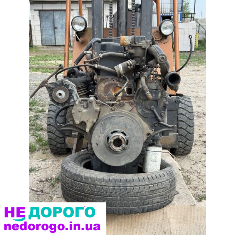 Двигун MAN D0824, модель D0824LFL02, випущений у 2006 році, об'єм 4,6 л, працює на дизельному паливі.