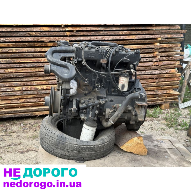 Двигун MAN D0824, модель D0824LFL02, випущений у 2006 році, об'єм 4,6 л, працює на дизельному паливі.