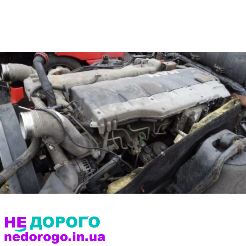 Двигун MAN TGA 18.430 d2066 lf, модель 18.430, рік випуску невідомий, об'єм 10,5 л, паливо дизельне.