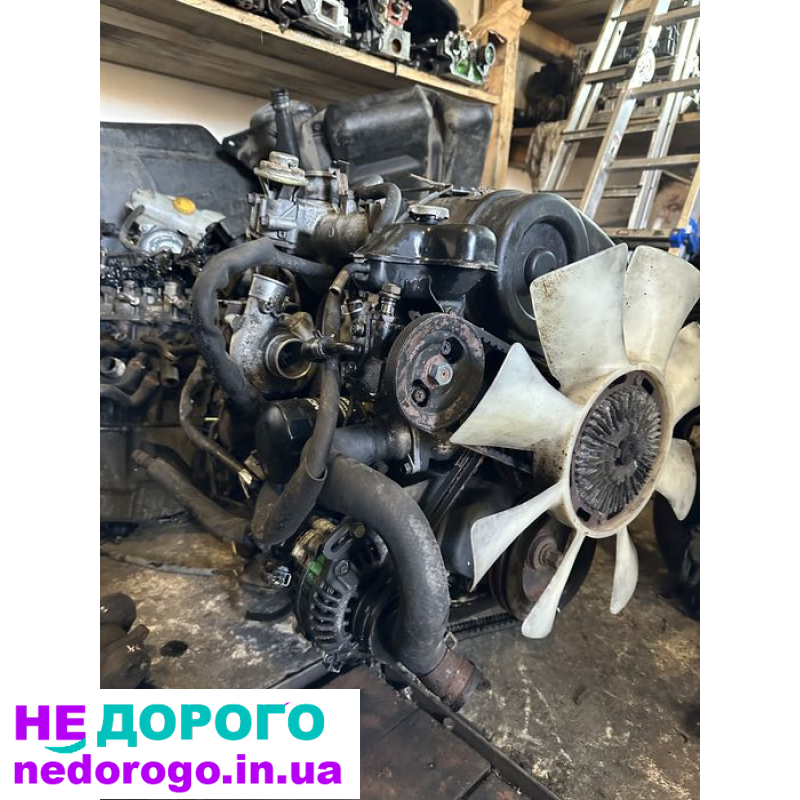 Двигун Mitsubishi 4D56 2.5 TD для Pajero, L200, Galloper, H200 1992-2005 р. Об'єм 2.5 л, дизель.