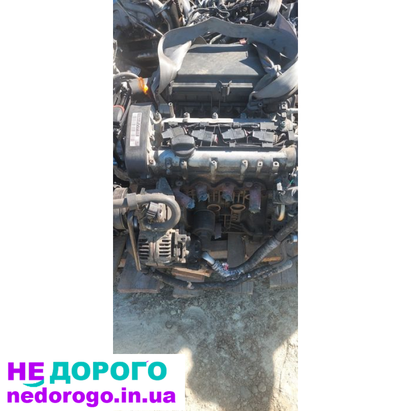 Двигун мотор 1.4 BCA для Volkswagen Golf 4.5, Caddy та Skoda, випущений в Україні.