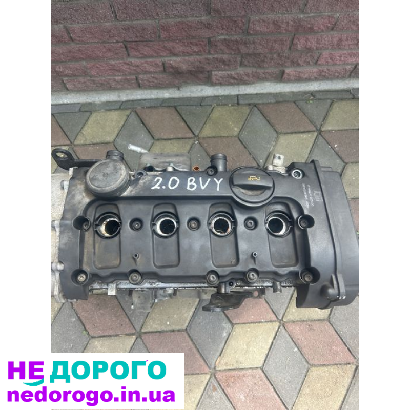Двигун мотор 2.0 FSI BVY для Passat B6 Golf 5 Touran Skoda A5, 2005 рік, бензин, об'єм 2.0 л.