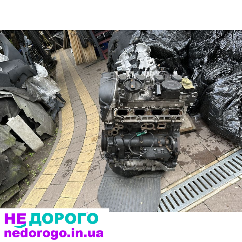 Двигун Audi 2.0 TFSI, A4 B8, 2008, бензин 2.0 л.