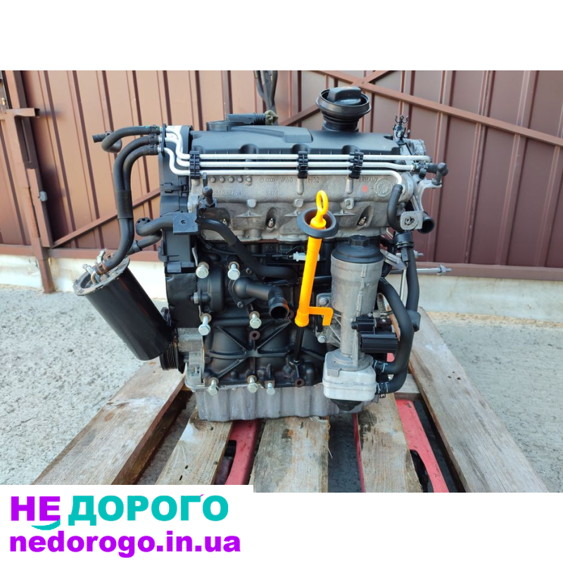 Двигун мотор BXE 1.9 тді для Фольксваген Шкода, 2005 рік, об'єм 1.9 л, дизельне паливо.
