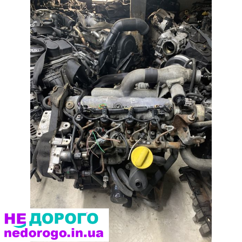 Двигун Renault Traffic, Opel Vivaro 1.9 dci, 2001 рік, 1.9 л, дизель.