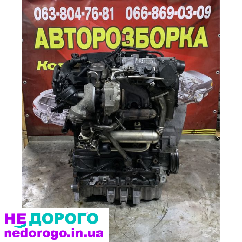Двигун Volkswagen 1.9 tdi BLS для Cady Passat Golf Touran, 2006 рік, дизель, 1.9 л.