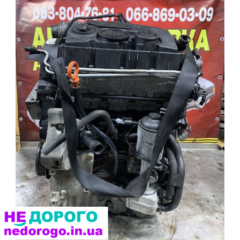 Двигун Volkswagen 1.9 tdi BLS для Cady Passat Golf Touran, 2006 рік, дизель, 1.9 л.