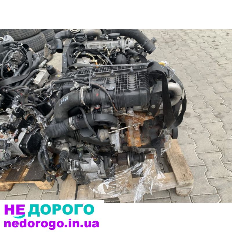 Двигун мотор 1.5cdi Renault Kangoo K9K, випущений в Україні.