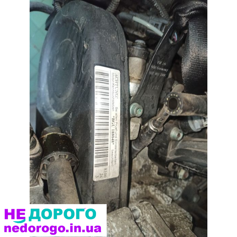 Двигун мотор 1.6 mpi BGU Volkswagen Audi Skoda Seat, бензин, 2005 р.в.
