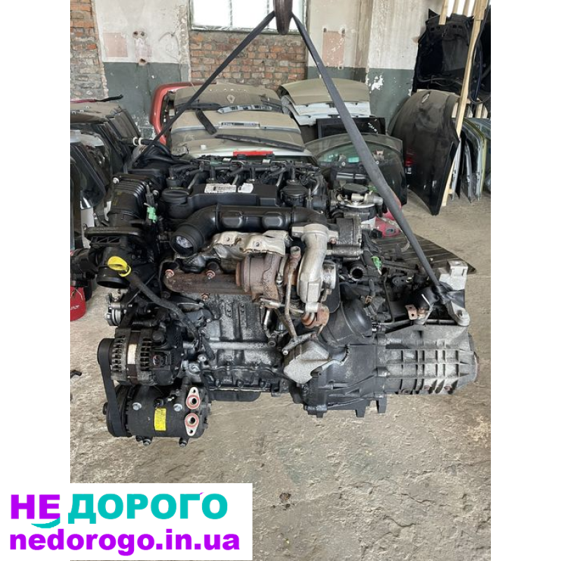 Двигун Ford Focus C-Max/Volvo V50 1.6 TDCi, 2007, 1.6 л дизель.
