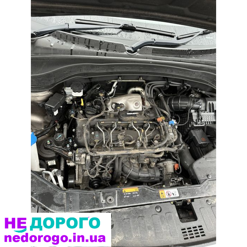 Двигун D4HB, Kia Sorento, 2013, 2.2 л дизель. Двигун R4, Hyundai Santa Fe, 2015, 3.0 л бензин.