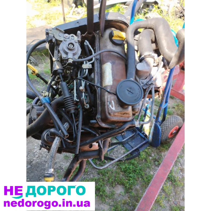 Двигун Audi 80 Vw Golf Passat T2 T3 1.9 1.6 Td, дизель 1980-1992, 1.9/1.6 л.