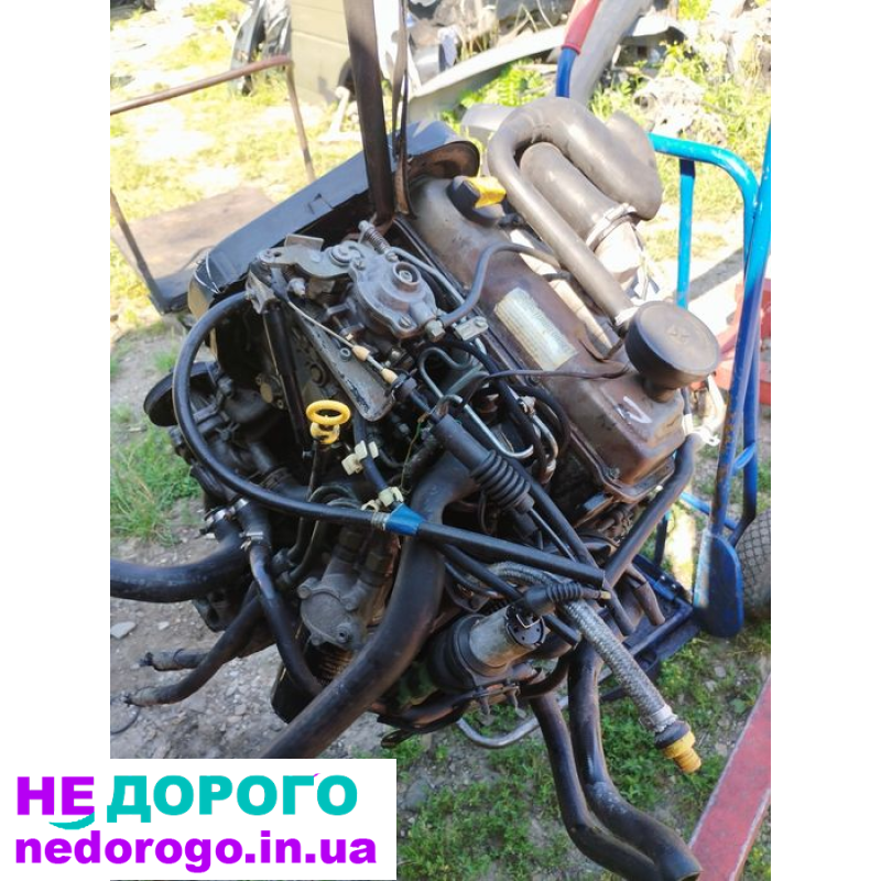 Двигун Audi 80 Vw Golf Passat T2 T3 1.9 1.6 Td, дизель 1980-1992, 1.9/1.6 л.