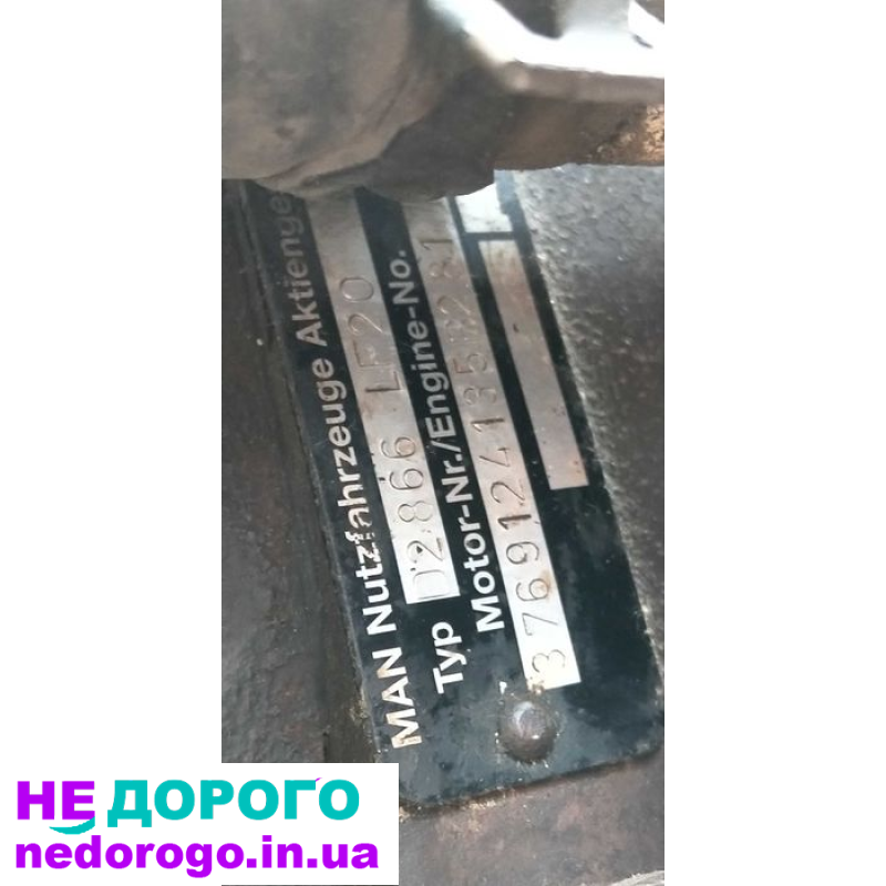 Двигун MAN F2000 D2866 LF20, 2000 рік, об'єм 11.9 л, дизель.
