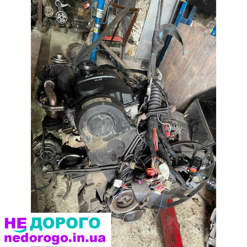 Двигун Volkswagen Passat B5 Audi A4 A6 1.9 AVB 1996-2005 1.9 л дизель.