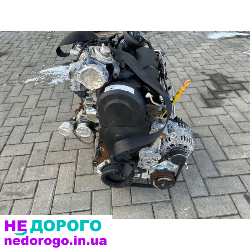 Двигун Volkswagen 1.9 TDI, Golf Passat Touran Caddy Skoda Audi, 2005, дизель 1.9L.