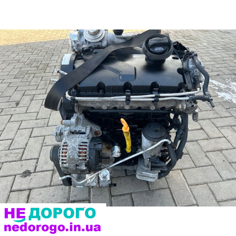 Двигун Volkswagen 1.9 TDI, Golf Passat Touran Caddy Skoda Audi, 2005, дизель 1.9L.