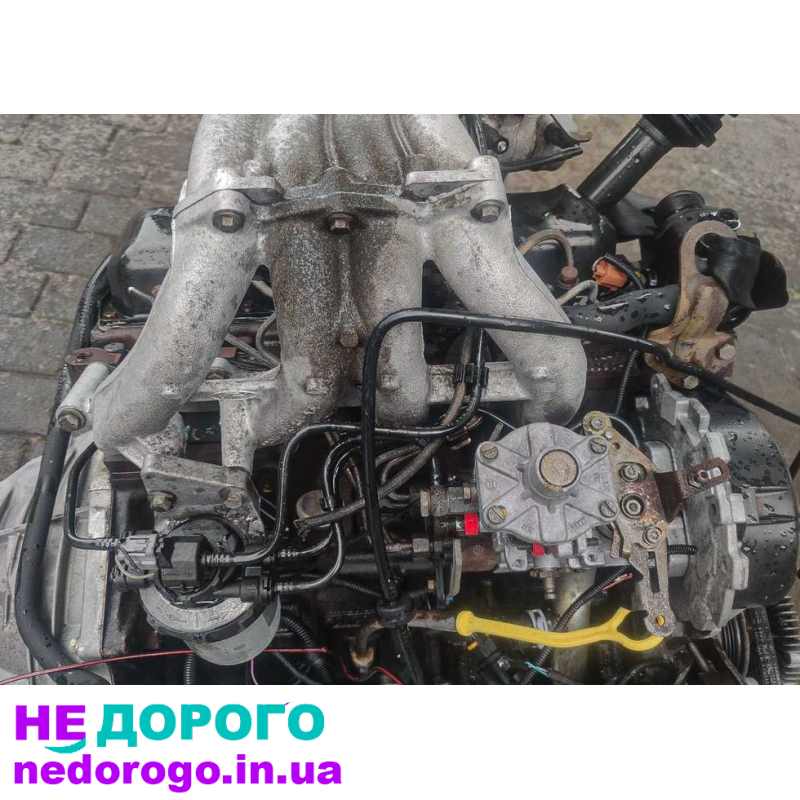 Двигун Ford Transit 2.5D (КРАБ) з КПП, 1994 рік, 2.5 л, дизель.
