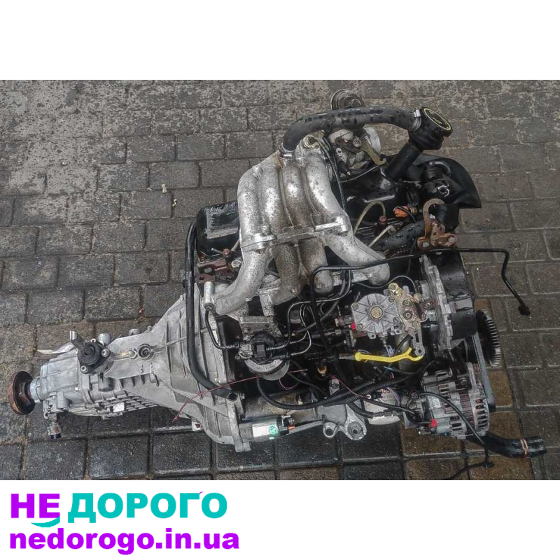 Двигун Ford Transit 2.5D (КРАБ) з КПП, 1994 рік, 2.5 л, дизель.