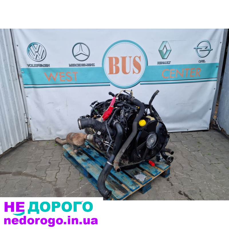 Двигун Renault Master Opel Movano NV400 2.3 л дизель 2018 р. задній привід.