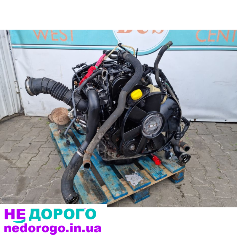 Двигун Renault Master Opel Movano NV400 2.3 л дизель 2018 р. задній привід.
