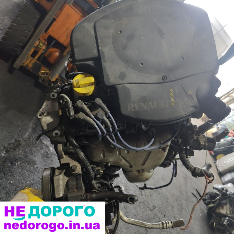 Двигун мотор Dacia Logan Renault 1.4i 2004 1.4 л бензин.