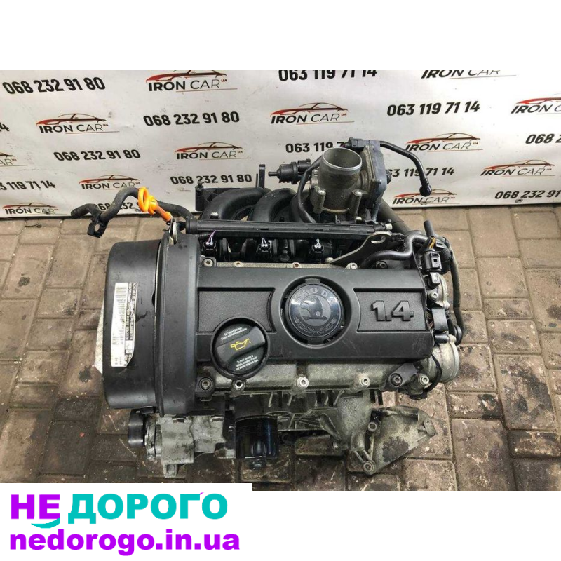 Двигун Volkswagen Polo, Opel Skoda Fabia 1.4, 2008, 1.4 л, бензин.