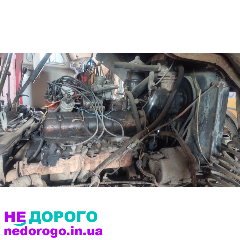 Двигун ГАЗ 66,53, українського виробництва, об'єм 4,25 л, бензин.