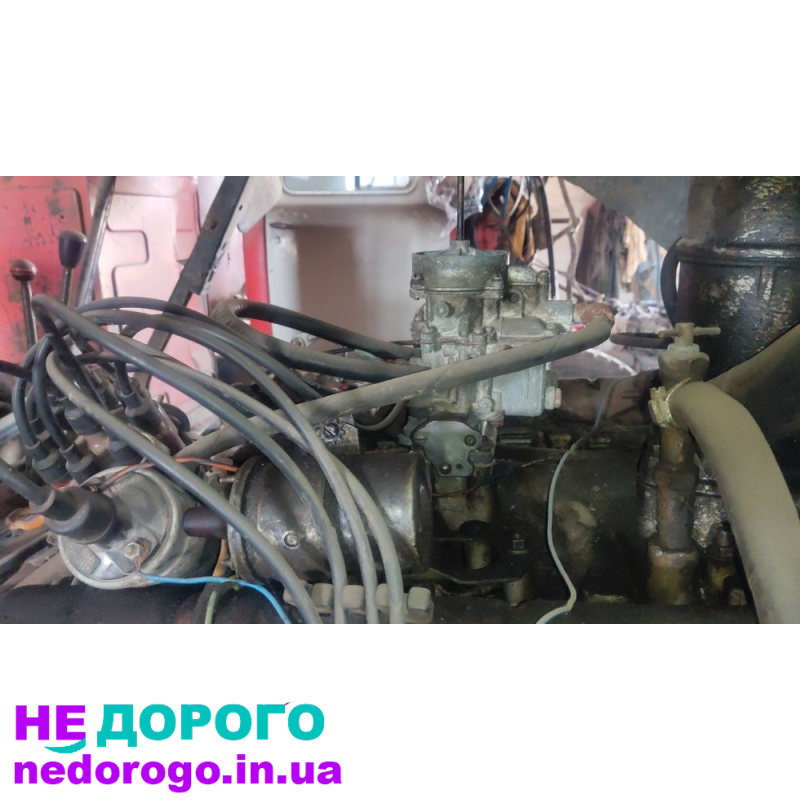 Двигун ГАЗ 66,53, українського виробництва, об'єм 4,25 л, бензин.