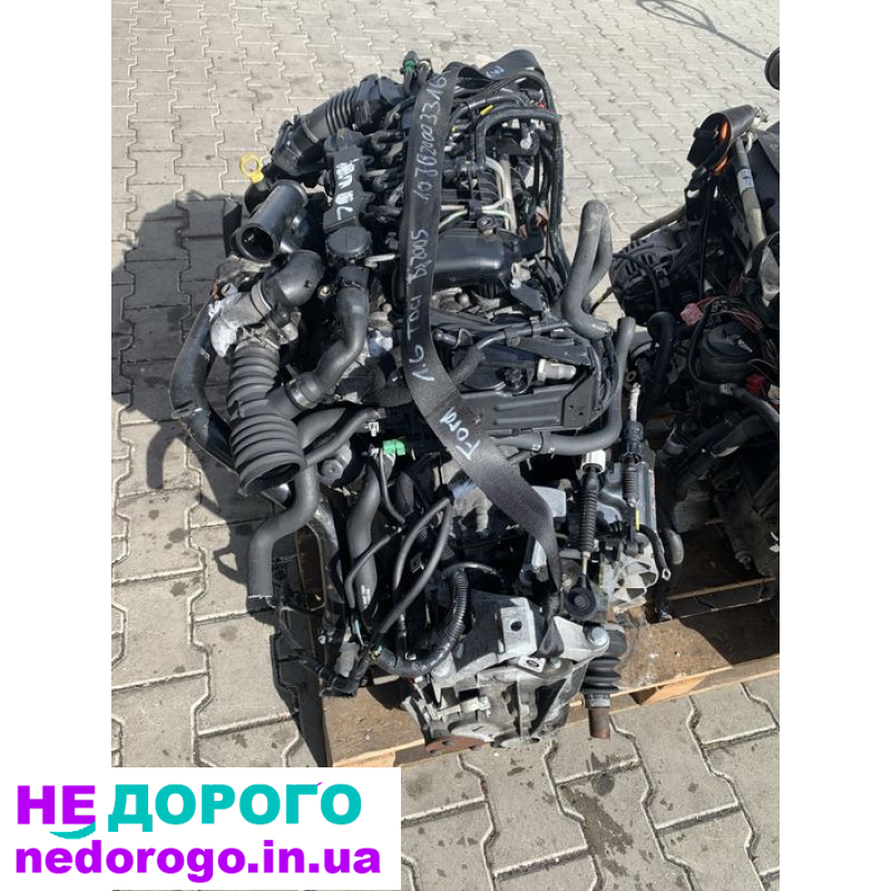 Двигун мотор GBDA для Ford Focus 1.6Tdci, 2004 рік, 1.6 л, дизель.