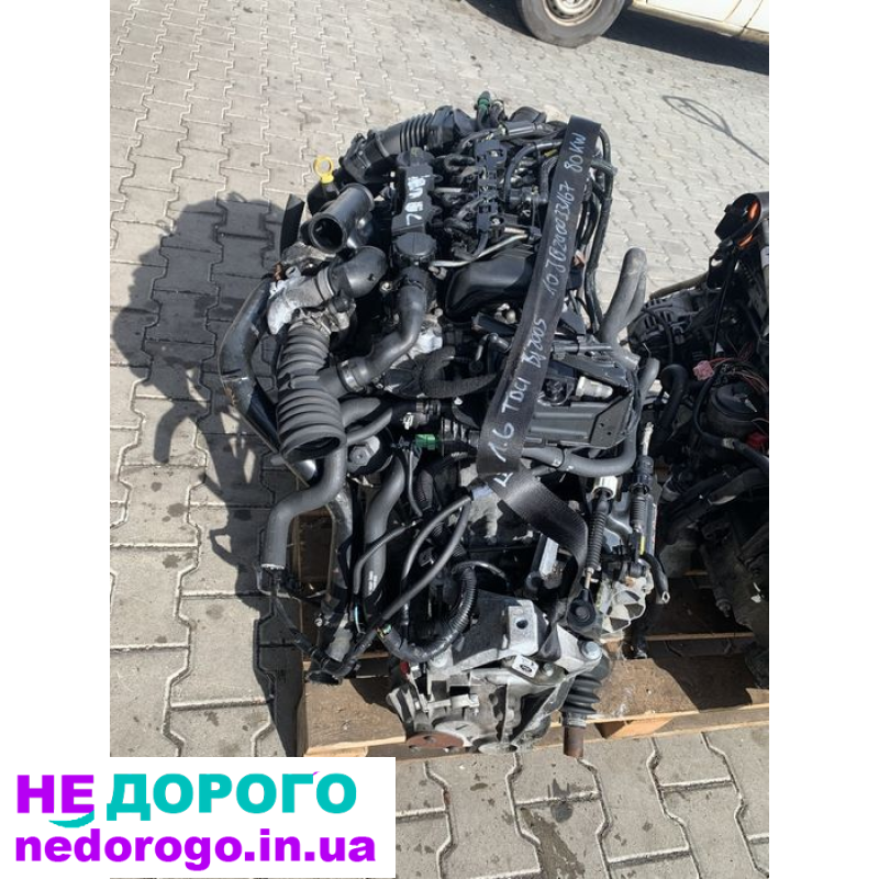Двигун мотор GBDA для Ford Focus 1.6Tdci, 2004 рік, 1.6 л, дизель.