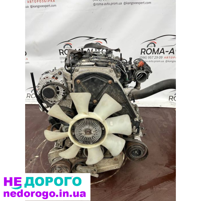Двигун Hyundai H350 2.5 CRDi, H1 2.5 CRDi, H100 2.5 CRDi, Kia Sorento 2.5 CRDi, Bongo 2.5 CRDi.