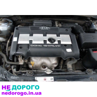 Двигун Kia Cerato 1.6i G4ED 2002-2006, бензин, 1.6 л.