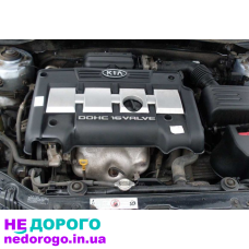 Двигун Kia Cerato 1.6i G4ED 2002-2006, бензин, 1.6 л.