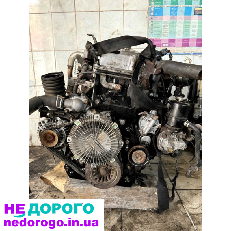 Двигун мотор MITSUBISHI Pajero 3 3.2 TDI TD 4M41, 2000 рік, 3.2 л, дизель.