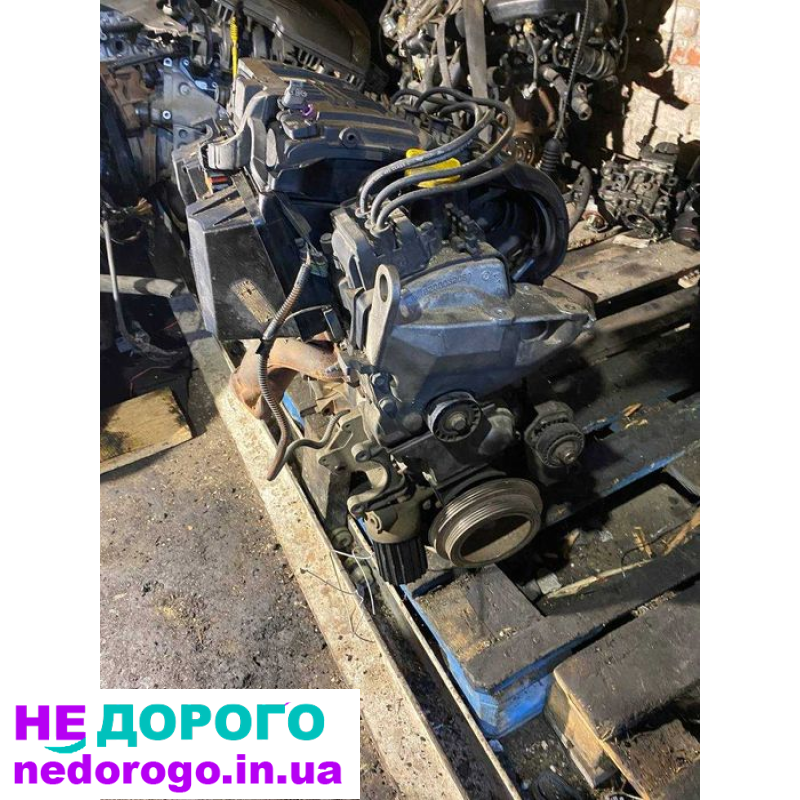 Двигун Renault 1.2 D4F для Kangoo, Clio, Modus, Symbol, Logan, Twingo, 2003-2014, бензин, 1.2 л.