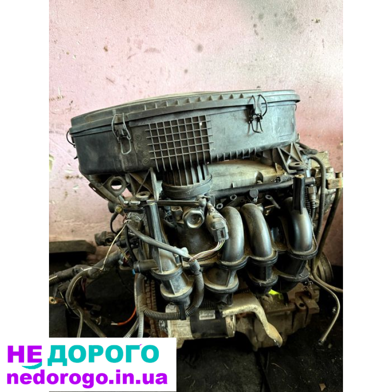 Двигун мотор RENAULT 1.4 K7J 710 для Dacia Logan, Kangoo, Sandero, Clio. 1.4 л, бензин, 2000-2012 рр.