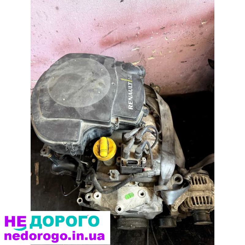 Двигун мотор RENAULT 1.4 K7J 710 для Dacia Logan, Kangoo, Sandero, Clio. 1.4 л, бензин, 2000-2012 рр.