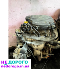 Двигун мотор RENAULT 1.4 K7J 710 для Dacia Logan, Kangoo, Sandero, Clio. 1.4 л, бензин, 2000-2012 рр.