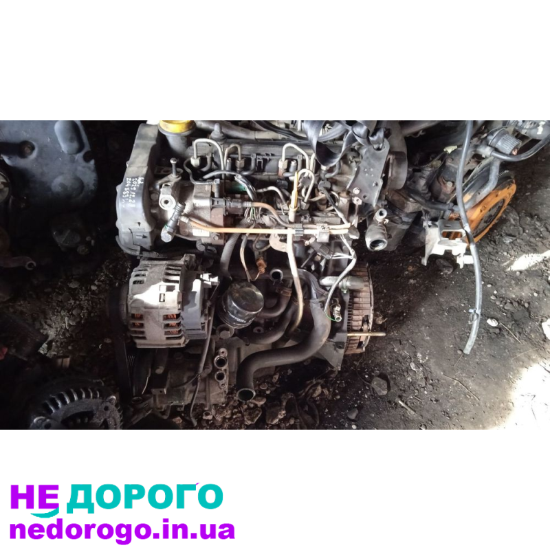 Двигун мотор Renault 1.5 dci, K9K, 2001, 1.5 л, дизель.